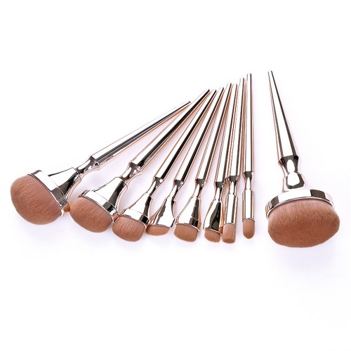 2020 NEW HOT makeup brushes Gold handle for Foundation Powder make up brushes pincel maquiagem beauty tools T09022