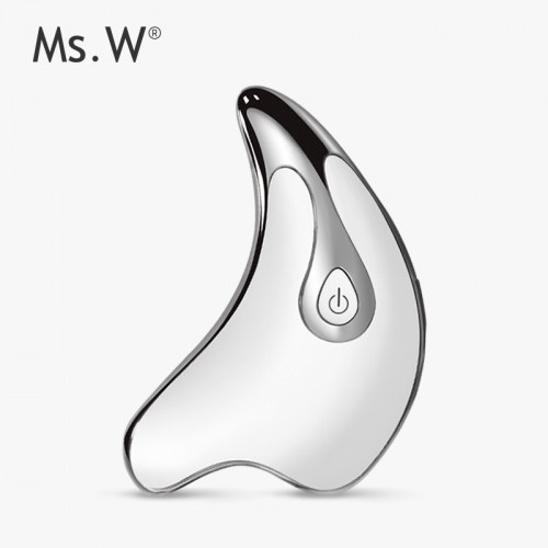 Personal Skin Care Massager Facial Lifting Therapy Device Dolphin Shape 360° Guasha Massage Tool