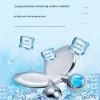 Stainless Steel Beauty Butterfly Ice Ball Massager Scraping V-face Massage Board Eye Facial Ice Compress Ball Beauty Massge Tool