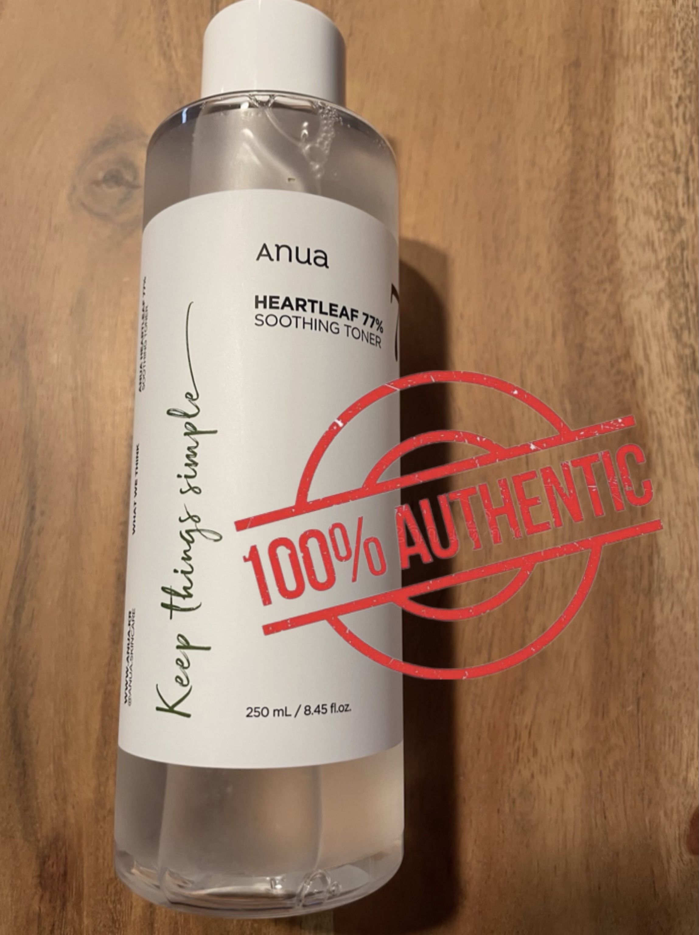 Anua Heartleaf 77 Soothing Toner 250ml