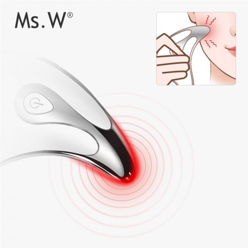 Personal Skin Care Massager Facial Lifting Therapy Device Dolphin Shape 360° Guasha Massage Tool
