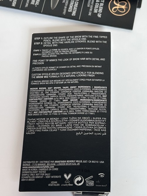 ANASTASIA Beverly Hills Brow Wiz Skinny Pencil Soft Brown 0.001 OZ