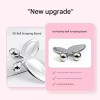 Stainless Steel Beauty Butterfly Ice Ball Massager Scraping V-face Massage Board Eye Facial Ice Compress Ball Beauty Massge Tool