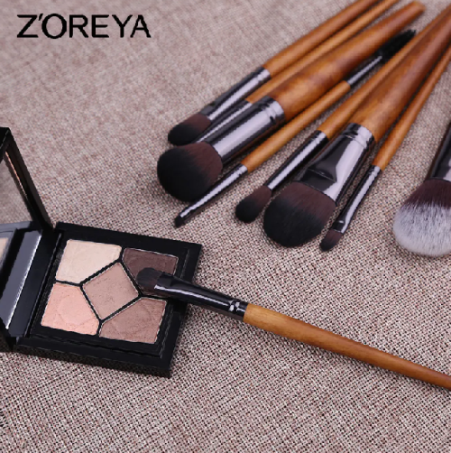 Imitation Walnut Wood Makeup Brush