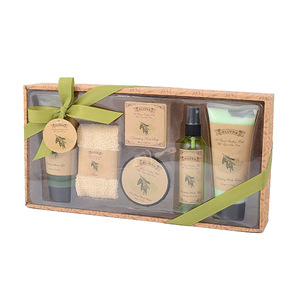 2018 Latest bath soap natural body lotion vanilla spa bath gift set