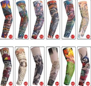 2019 Cheap Price Easy to wash spandex polyester breathable temporary tattoos elastic fabric artificial tattoo body art