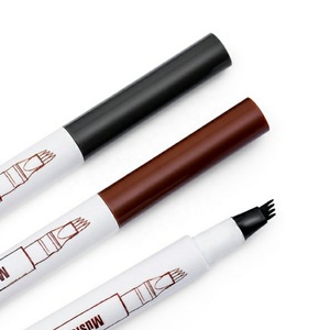 2019 New Products Microblading 4 Head Fine Sketch Liquid Waterproof Eyebrow Tattoo Pen Eye Brow Pencil
