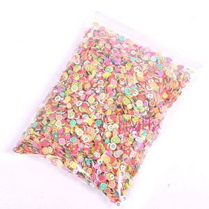 3D nail fimo poly 1000pcs bag slice fimo nail art