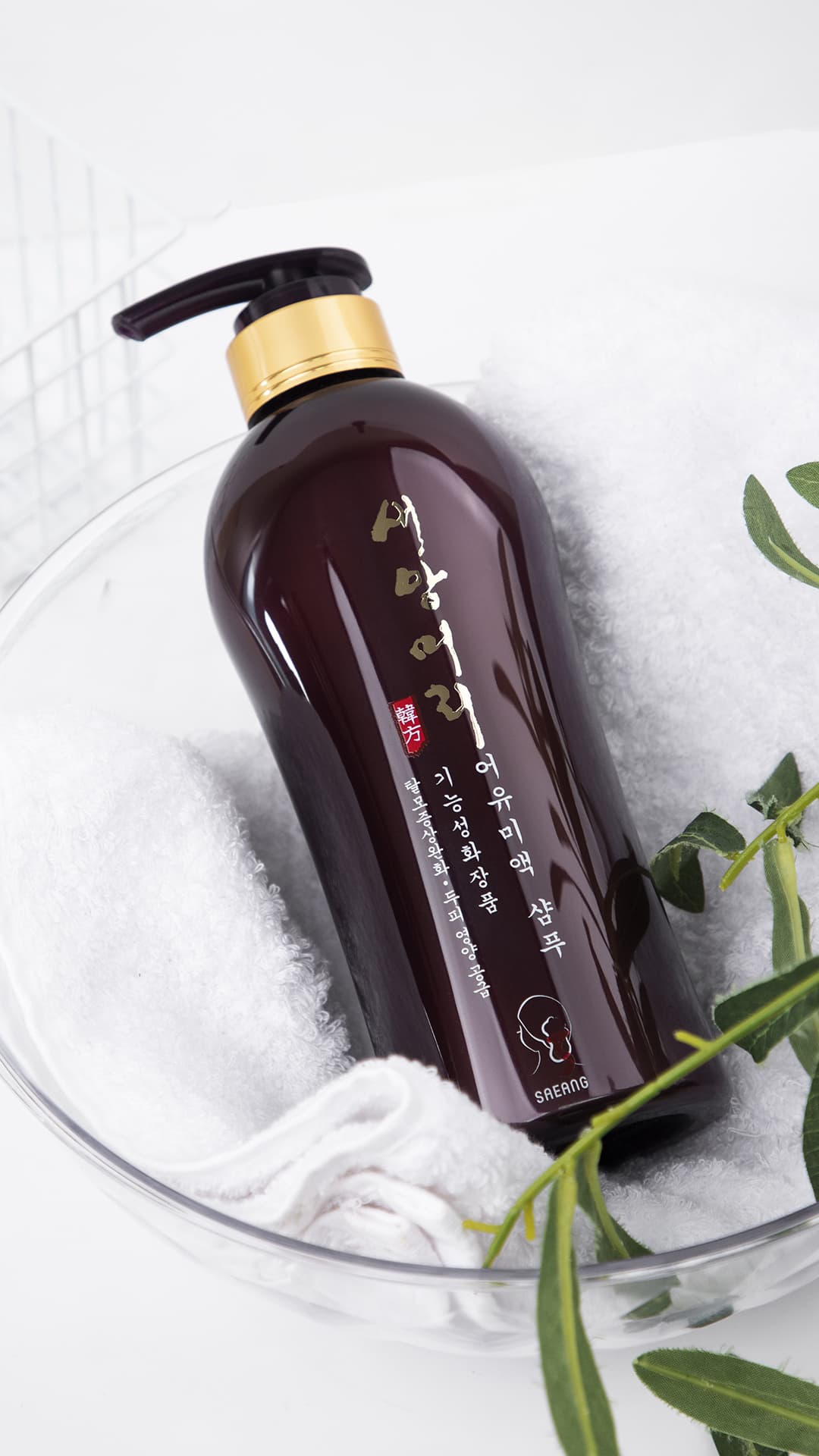 Anti hair loss root volume up scalp clean SAEANGMEORI Eoyumi Liquid Shampoo  500ml