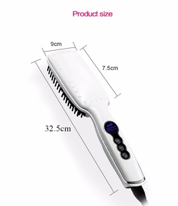Beauty hair care tool most reasonable price private label flat iron hair straightener with teeth