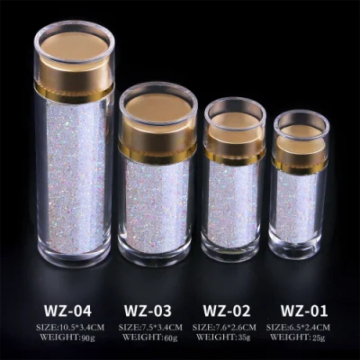 Bottled Nail Art Decorations Elf Beads Glass Microbeads Mixed Diamond Transparent Microbeads Micro Diamond