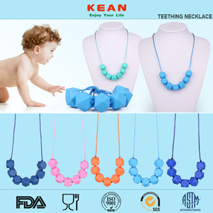 BPA Free Silicone Teething Necklace Silicone Breast Forms
