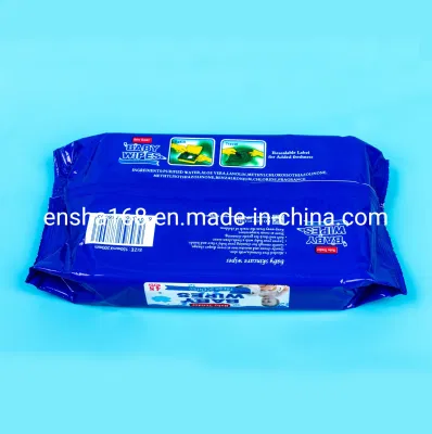 China Factory Wholesale Soft Spunlace No-Woven Disposable OEM Wet Baby Wipes