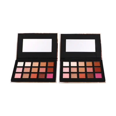 Customized Private Label High Pigmented Eye Shadow Wholesale Make Your Own Eyeshadow Palette 15 Colors DIY Eyeshadow Palette