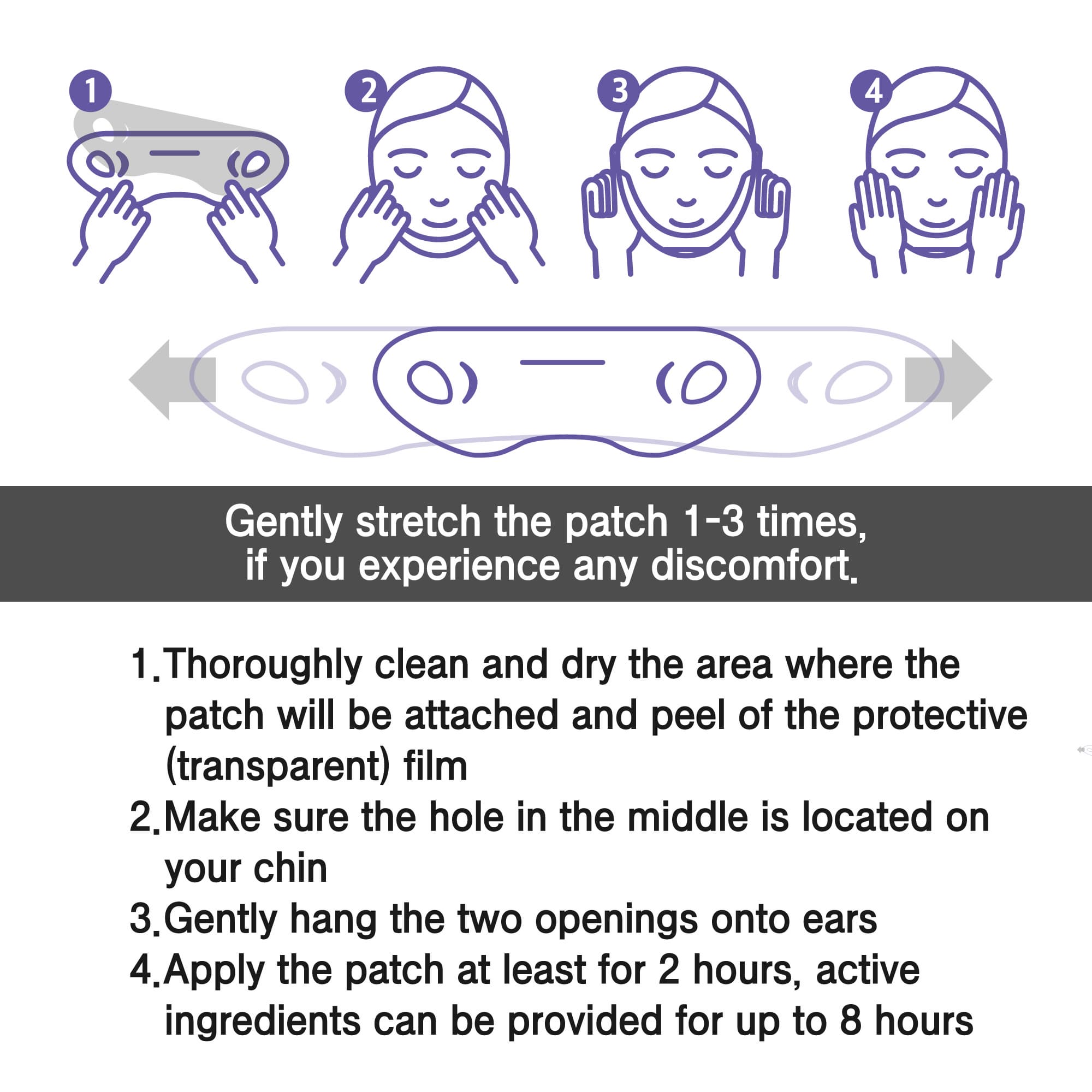 DOUBLE CHIN CARE UP PATCH