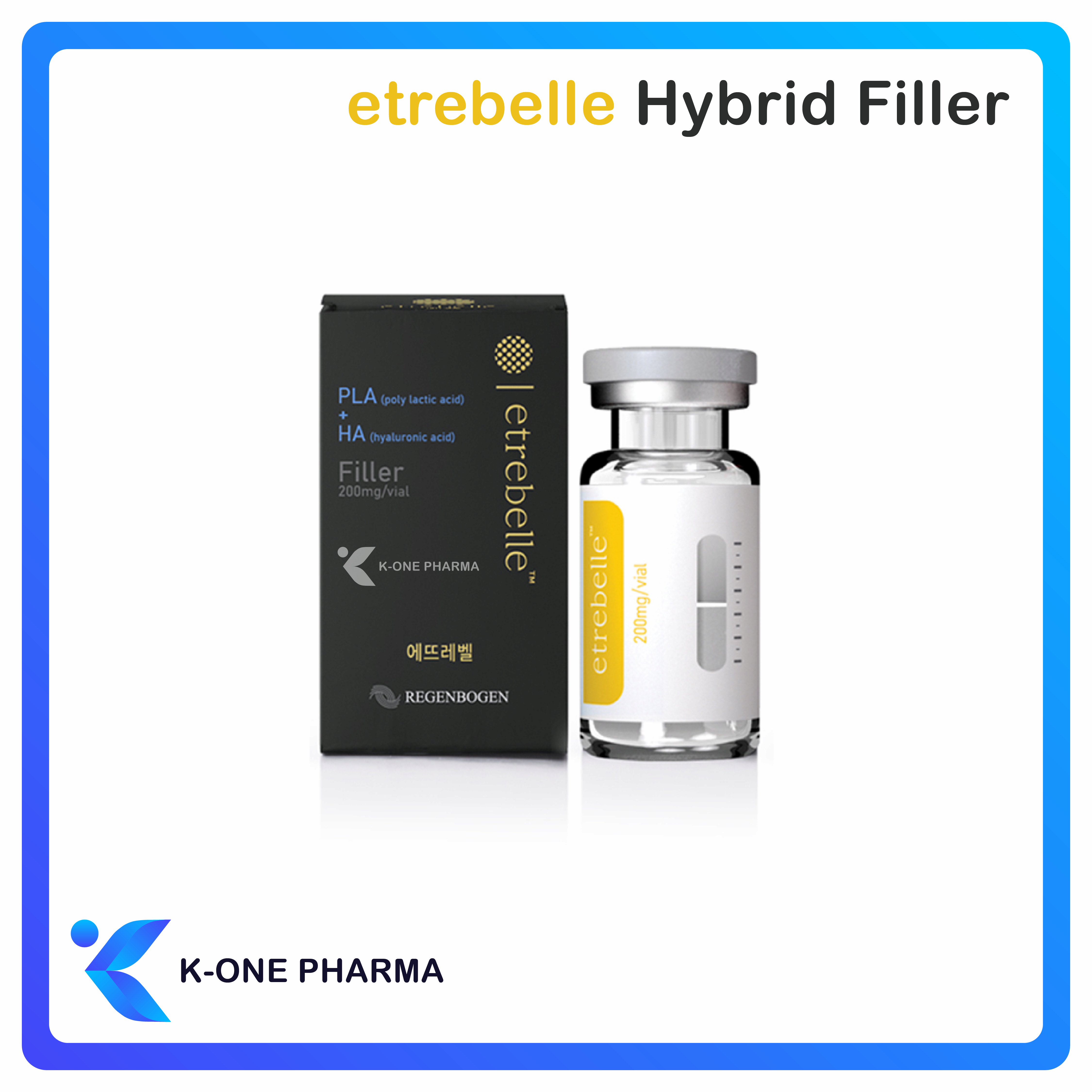 ETREBELLE  HYBRID FILLER Smoothing Moiturizing Boosting Skin Tightening Pores Rejuvenation Firmness