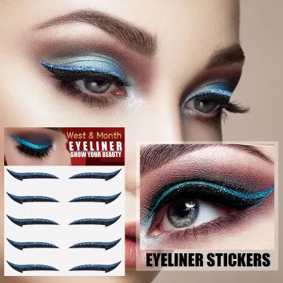 European and American Stage Makeup Eyeliner Party Double Eyelid Stickers