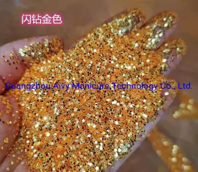 Glitter Gel Dipping Powder High Quality Acrylic Powder