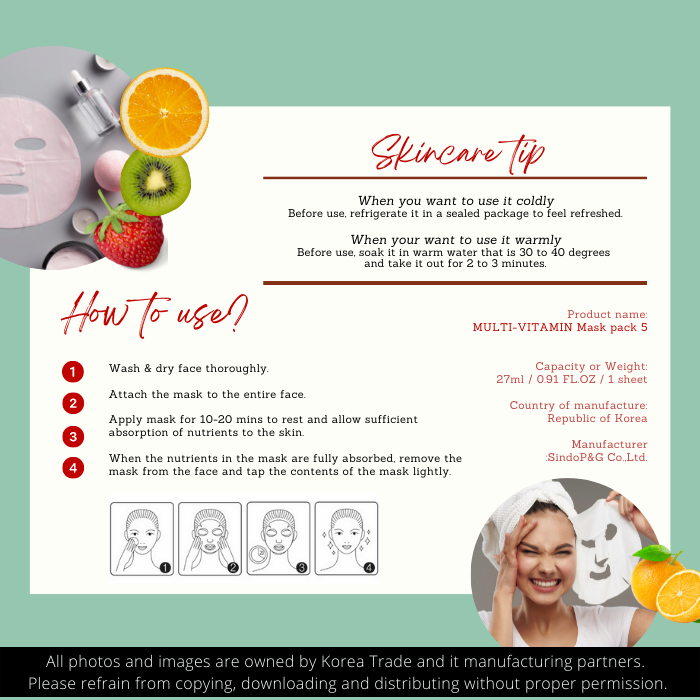 Grace Day Multi Vitamin Mask Pack