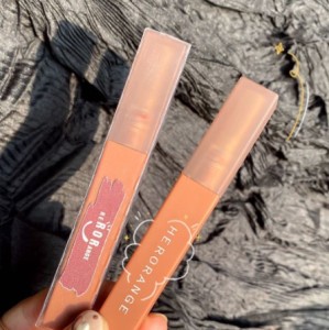 HERORANGE water proof liquid lipstick oem make up 6 shades with cute packaging mineral MSDS waterproof liquid lipstick