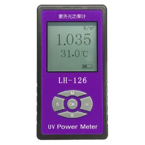 High Precision UV Power Meter Detector LH126 Handheld Digital UV Light Radiation Strength UV blocking Rate Meter Power Meter