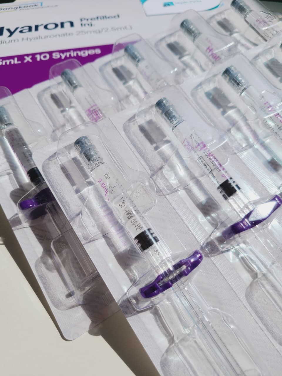 Hyaron Korea Skin Brightening Injections Prefilled SODIUM HYALURONATE INJECTION