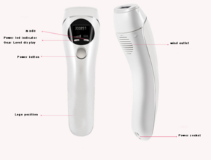 IPL Home Pulsed Light Laser Epilator Shaving Permanent Painless Laser Hair Removal with LCD 2019 new