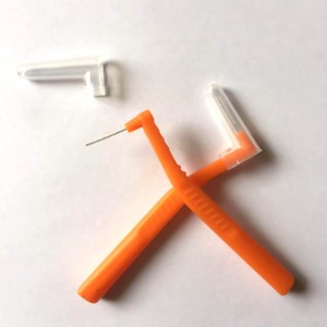 L type interdental brush toothpick dental care orthodontic tooth brush
