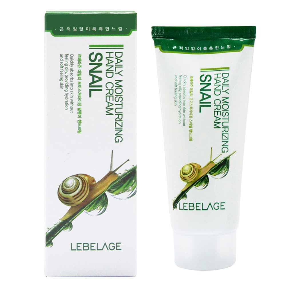 LEBELAGE DAILY MOISTURIZING SNAIL HANDCREAM