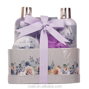 luxury bath gift box personal care set