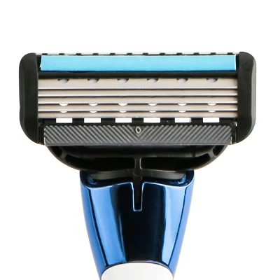 Men 5 Blade Razor Cartridge Replaceable System Shaving Razor Blades