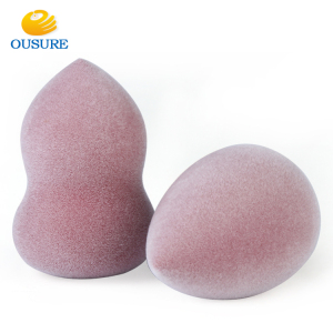 Microfiber Fluff Surface Cosmetic Puff Velvet Makeup Sponge Foundation Facial Makeup  sponge