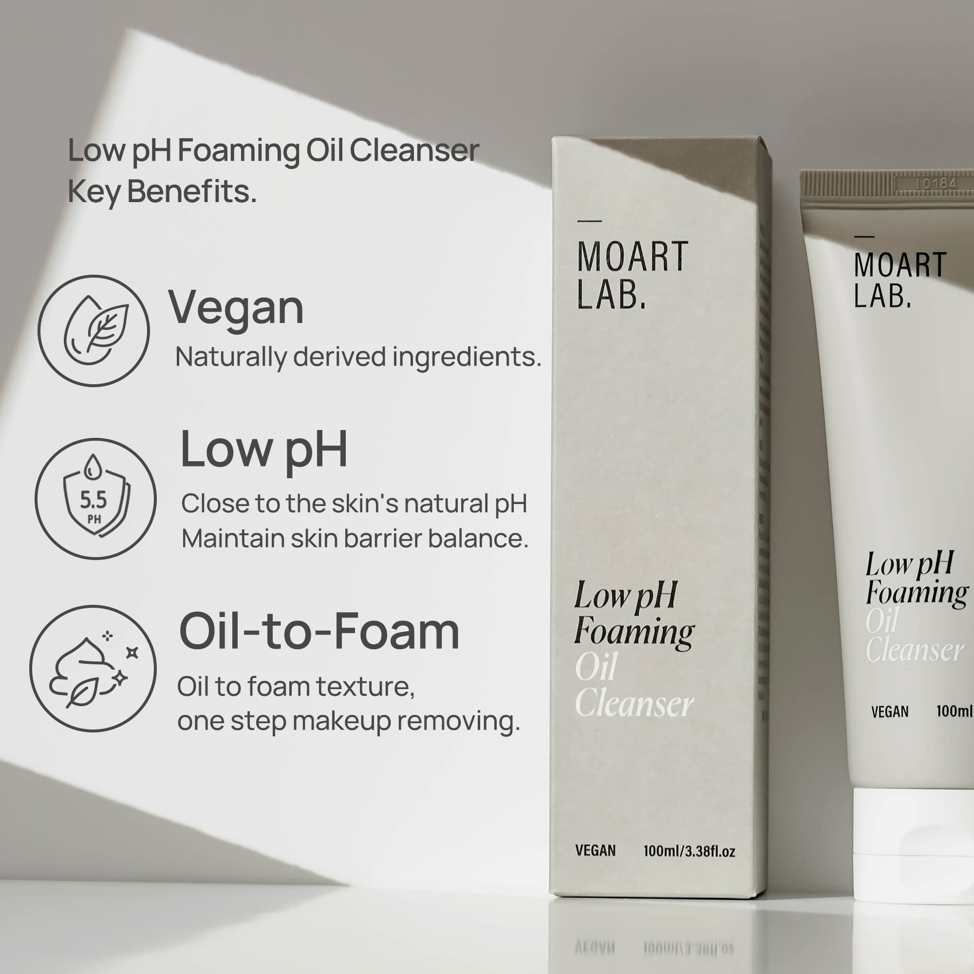 [MOART] LOW PH FOAMING OIL CLEANSER