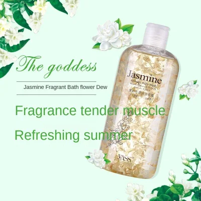 Natural Dry Flower Essence Moisturizing Decontamination Fragrance Shower Gel