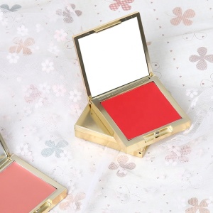 New Arrival Private Label Makeup Pink Single Cream Blush Palette