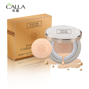 OEM Natural Makeup Korean Foundation Whitening Air CC Cushion