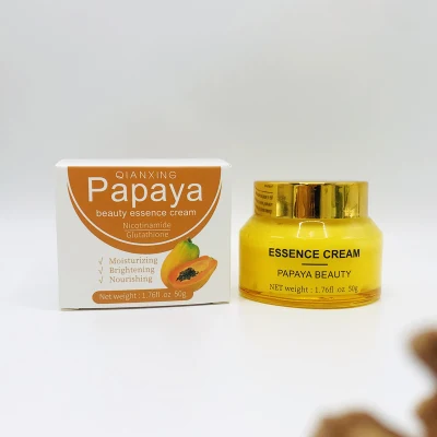 OEM/ODM Face Care Natural Papaya Vc Nourishing Whitening Beauty Essence Face Cream