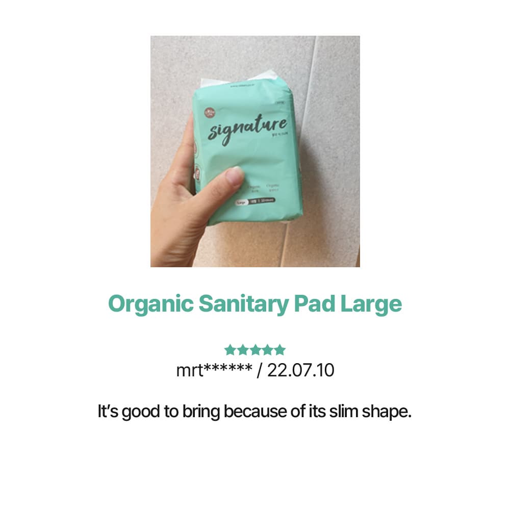Oldam All Organic Signature Sanitary Pad for Large