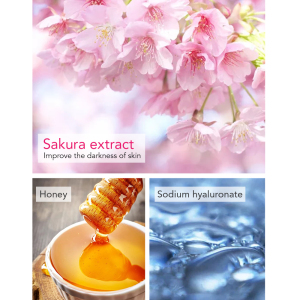 Premium Best Sakura 500ml Whitening Perfume Bath Shower Gel