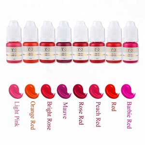 Professional Semi Permanent Makeup Microblading Pigment Ink Eyebrow/Lip/Eyeliner Embroidery Tattoo Color Ink Tattoo Printing Ink