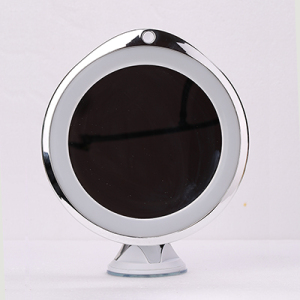 Round Bath mirrors Modern Smart Silver Frame Bathroom Vanity Led Mirror Anti-Fog Mirror