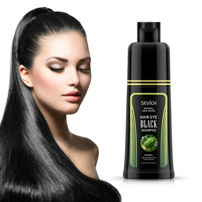 Sevich Fast Natural Black Hair Dye Shampoo Black Hair Colour Shampoo