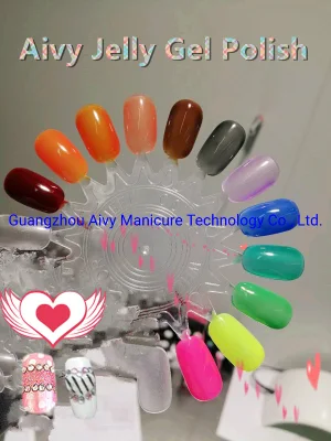 Soak off High Shine UV LED Clear Gel Polish Jelly