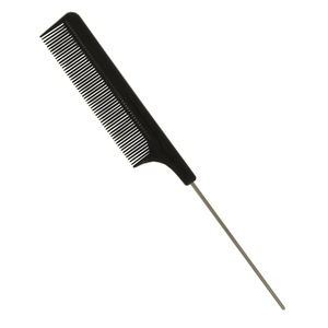 Top Sale Salon Professional Quality Plastic and Metal Pin Tail Combs