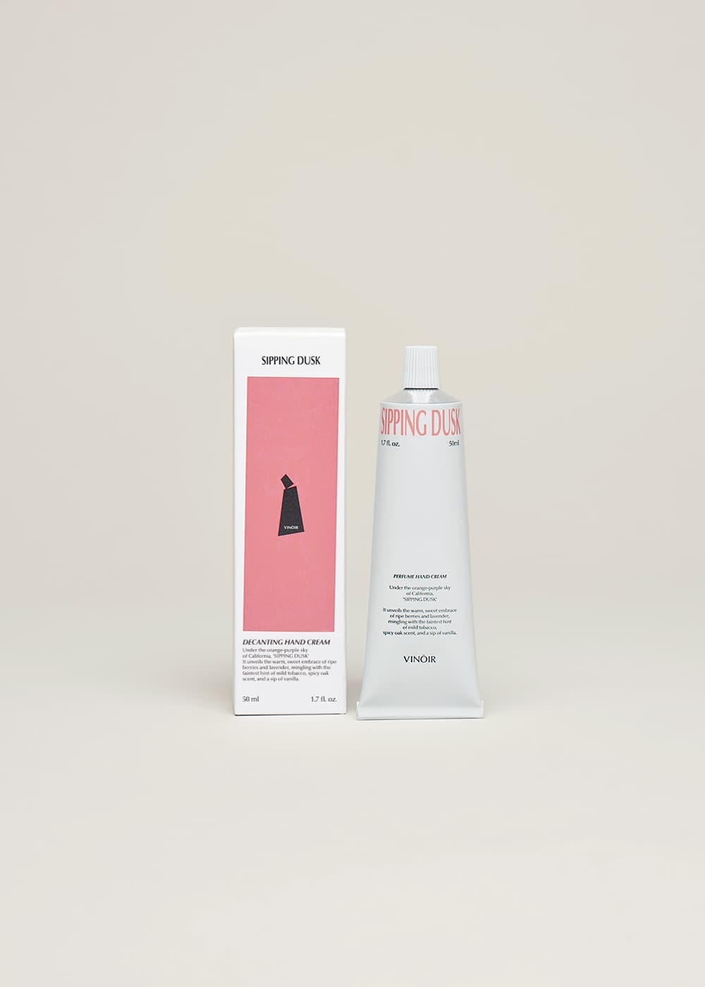 [VINOIR] Wine Upcycled Perfumed Hand Cream - Woody Fruity Scent