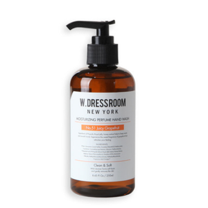 W.DRESSROOM Perfume GEL HAND WASH 250ml Handwash Personal Care Peach Blossom Juicy Grapefruit April Cotton