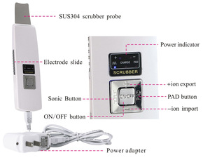 Wholesale home us skin cleaner / ultrasonic face skin scrubber