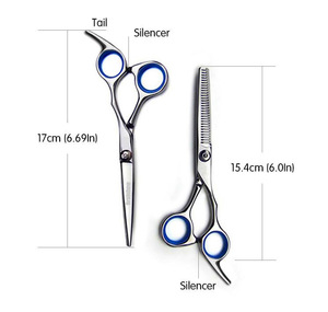 Wholesale professional stainless steel hair cutting scissors for hairdressers Styling Tool