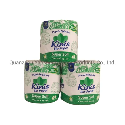Wholesale Toilet Paper Products Biodegradable Toilet Paper 2ply 3ply Bathroom Tissue Paper