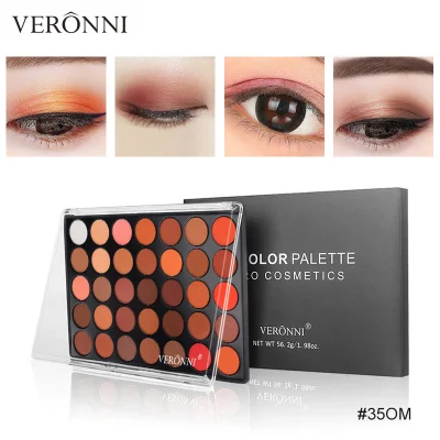 Wnm 210 New Wholesale 40-Color Eyeshadow Matt Pearlescent Earth Color Eyeshadow Palette, Long-Lasting Makeup Have Stock